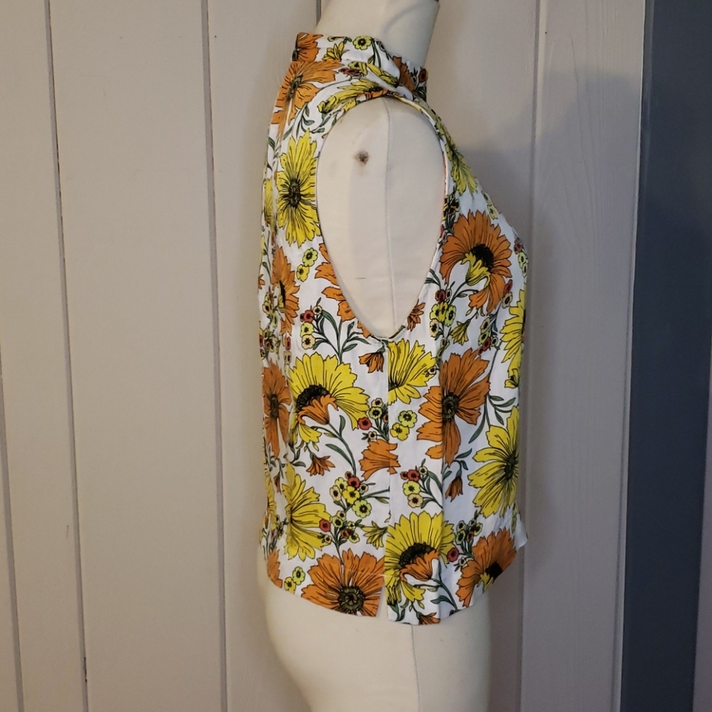 Vintage stlye sleeveless top - Picture 4 of 7